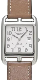 Hermès Cape Cod CC1.710 29mm Stainless steel White