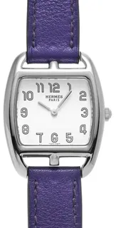 Hermès Cape Cod CT1.210 27mm Stainless steel White