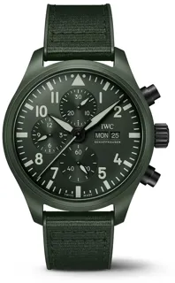 IWC Pilots IW389106 Ceramic Green