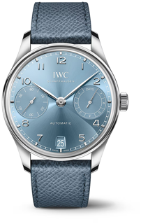 IWC Portugieser IW501708 White gold blue