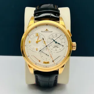 Jaeger-LeCoultre Duomètre Q6012420 42mm Rose gold Silver