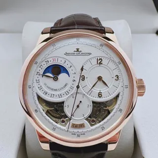 Jaeger-LeCoultre Duomètre Q6042422 42mm Rose gold Silver