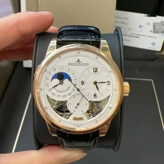 Jaeger-LeCoultre Duomètre Q6042422 42mm Rose gold Silver