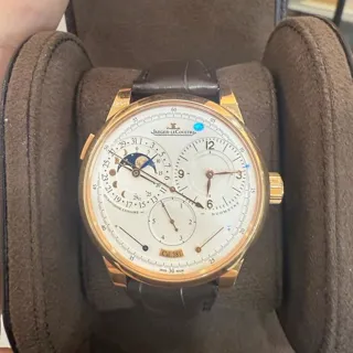 Jaeger-LeCoultre Duomètre Q6042521 40.5mm Rose gold Silver