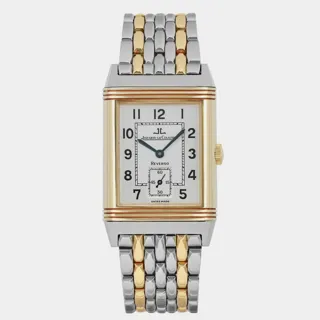 Jaeger-LeCoultre Reverso Grande Taille 270.5.62 Stainless steel and 18k yellow gold Silver