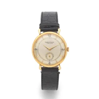 Jaeger-LeCoultre 18k yellow gold Silver