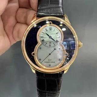 Jaquet Droz Grande Seconde J003033343 43mm Rose gold and Red gold Blue and White