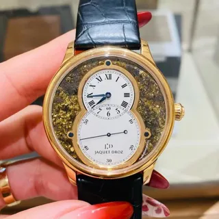 Jaquet Droz Grande Seconde J003033357 43mm Rose gold and Red gold Silver