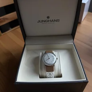 Junghans max bill 027/3701.02 34mm Stainless steel Silver