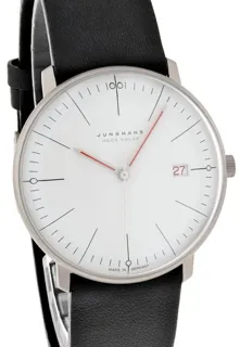 Junghans max bill MEGA 59232602 38mm Titanium White