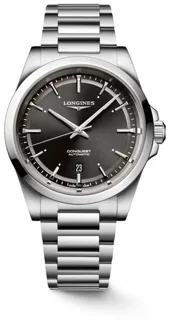 Longines Conquest 00 DIAL Stainless steel Black