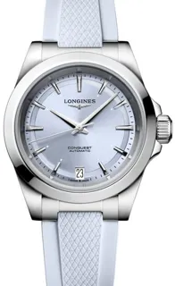 Longines Conquest L3.430.4.92.9 34mm Stainless steel Blue