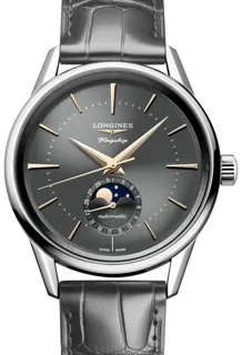 Longines Flagship Heritage L4.815.4.52.2 Stainless steel Gray