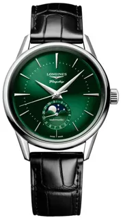 Longines Flagship Heritage L4.815.4.02.2 Stainless steel Green