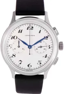 Longines Heritage L28274730 40mm Stainless steel Silver