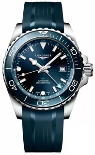 Longines HydroConquest L3.890.4.96.9 43mm Stainless steel Blue