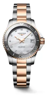 Longines HydroConquest WITH   OF ANTI-REFLECTIVE  ON BOTH  CASE BACK -DOWN CASE BACK 32mm Stainless steel