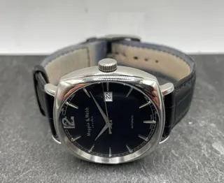 Mappin & Webb Stainless steel Black