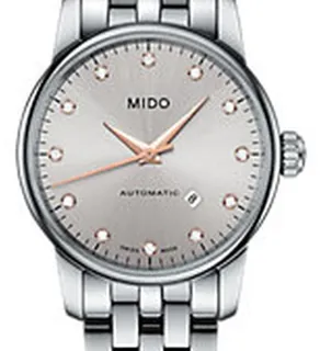 Mido Baroncelli II M7600.4.67.1 29mm Stainless steel Silver