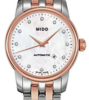 Mido Baroncelli II M7600.9.69.1 29mm Stainless steel White