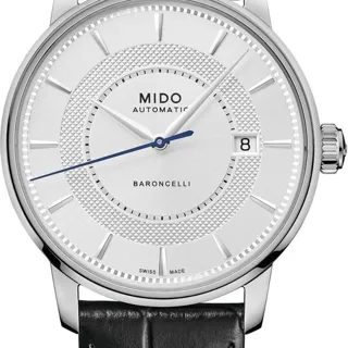 Mido Baroncelli M037.407.16.031.01 39mm Stainless steel Silver