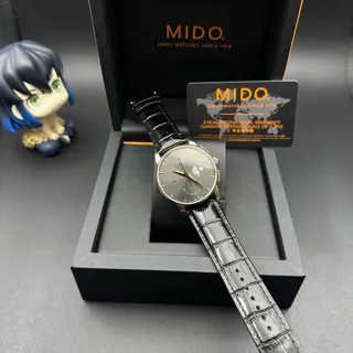 Mido Baroncelli M8607.3.13.4 42mm Stainless steel