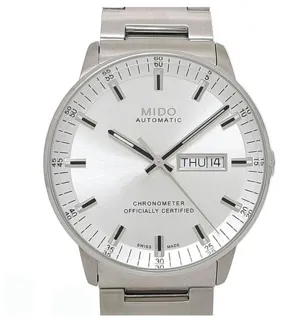 Mido Commander M021.431.11.031.00 40mm Stainless steel Silver