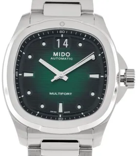 Mido Multifort M049.526.11.091.00 40mm Stainless steel Green