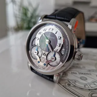 Montblanc Nicolas Rieussec 102337 43mm Stainless steel Gray