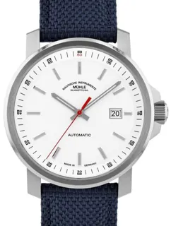 Mühle Glashütte 29er Big M1-25-31-CB-I 42.5mm Stainless steel White