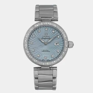 Omega De Ville Ladymatic 34mm Stainless steel Blue