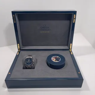 Omega Speedmaster Moonwatch 311.30.42.30.03.001 42mm Stainless steel Blue