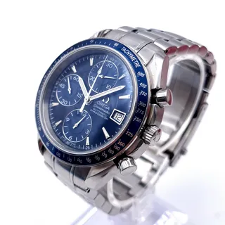 Omega Speedmaster Date 3212.80.80 Stainless steel Blue