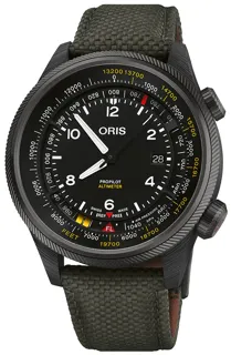 Oris ProPilot 01 793 7775 8734-Set Carbon fiber Black