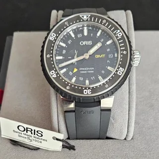 Oris ProDiver GMT 01 748 7748 7154-07 4 26 74TEB 49mm Titanium Black