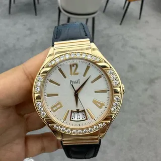 Piaget Polo G0A38159 43mm Rose gold Silver