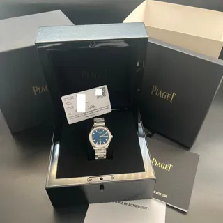 Piaget Polo G0A46018 36mm Stainless steel Blue