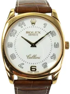 Rolex Cellini Danaos Yellow gold White