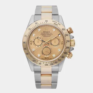 Rolex Cosmograph Daytona 116523 Stainless steel and 18k yellow gold Champagne