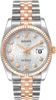 Rolex Datejust 116231-0059 Rose gold and Stainless steel Pink