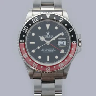 Rolex GMT-Master II 16760 Stainless steel Black