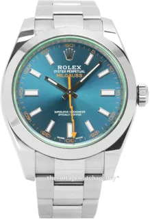 Rolex Milgauss 116400GV-0002 40mm Stainless steel Blue