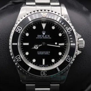 Rolex Submariner (No Date) 14060 Stainless steel Black