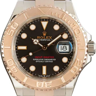 Rolex Yacht-Master 40 126621 40mm Oystersteel$18k Everose Gold Black