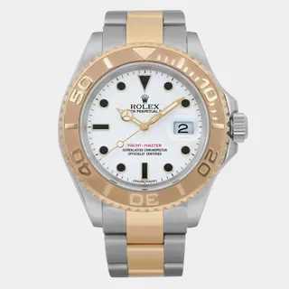 Rolex Yacht-Master 16623 Stainless steel and 18k yellow gold White