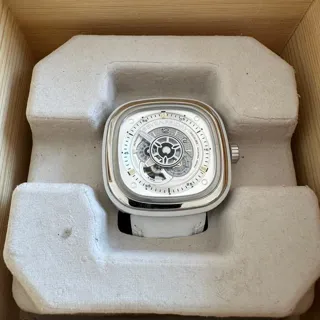 Sevenfriday P1 P1C/01 47mm Stainless steel White