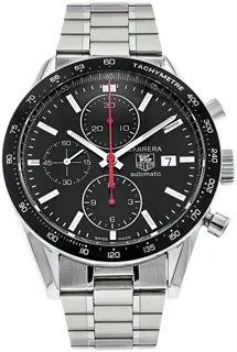 TAG Heuer Carrera CV2014.BA0786 41mm Stainless steel Black