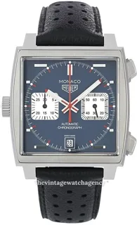 TAG Heuer Monaco Calibre 11 CAW211P.FC6356 Stainless steel Black