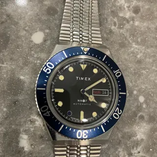 Timex TW2U29500 40mm Stainless steel Blue