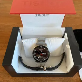 Tissot PRS 516 T044.430.21.051.00 42mm Stainless steel Black